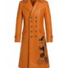 Halloween The Shadow Veil Pumpkin Double Breasted Coat