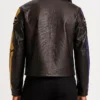 Halloween Vanson x Askan Bone Motorcycle Leather Jacket Women