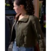 Hanako Greensmith Chicago Fire S14 Violet Mikami Bomber Jacket