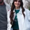 Hande Ercel Reminder 2025 White Jacket