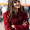 Hande Ercel Reminder S01 Red Wool Coat