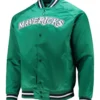 Hardwood Classics Dallas Mavericks Green Jacket