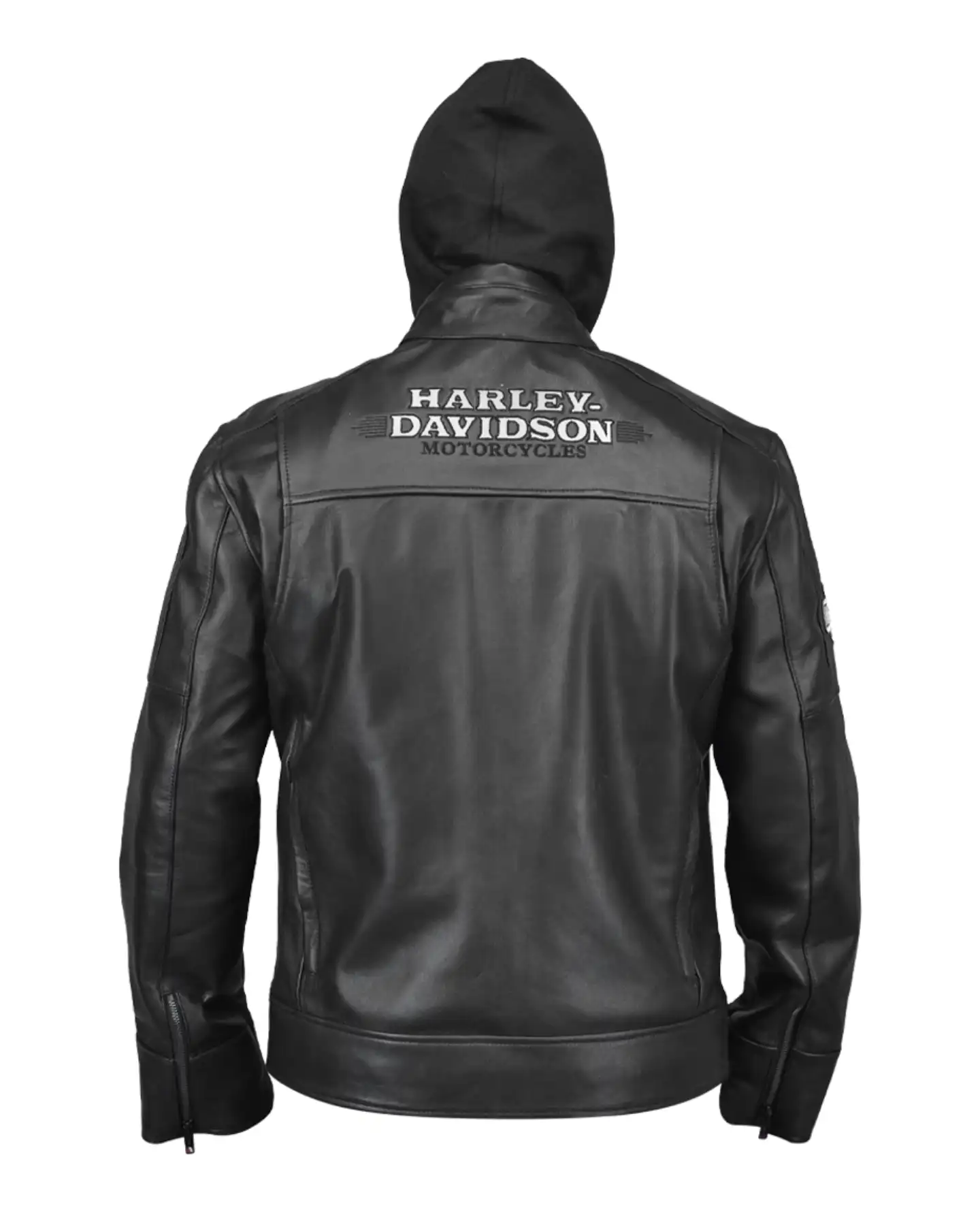 Harley Davidson Swingarm Leather Black Jacket