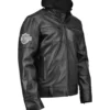 Harley Davidson Swingarm Leather Jacket In Black