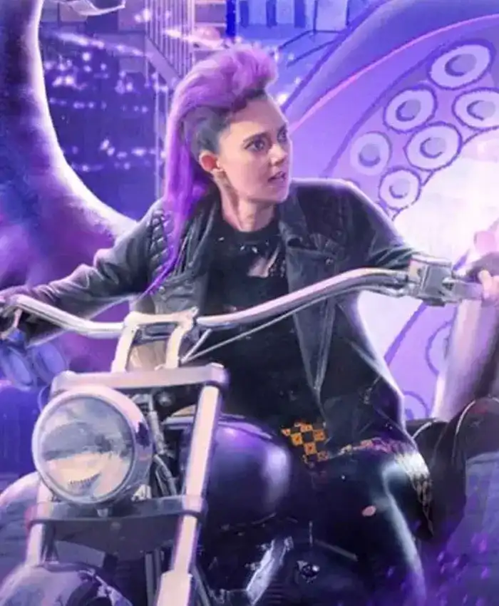 Harold And the Purple Tanya Reynolds Crayon Biker Jacket