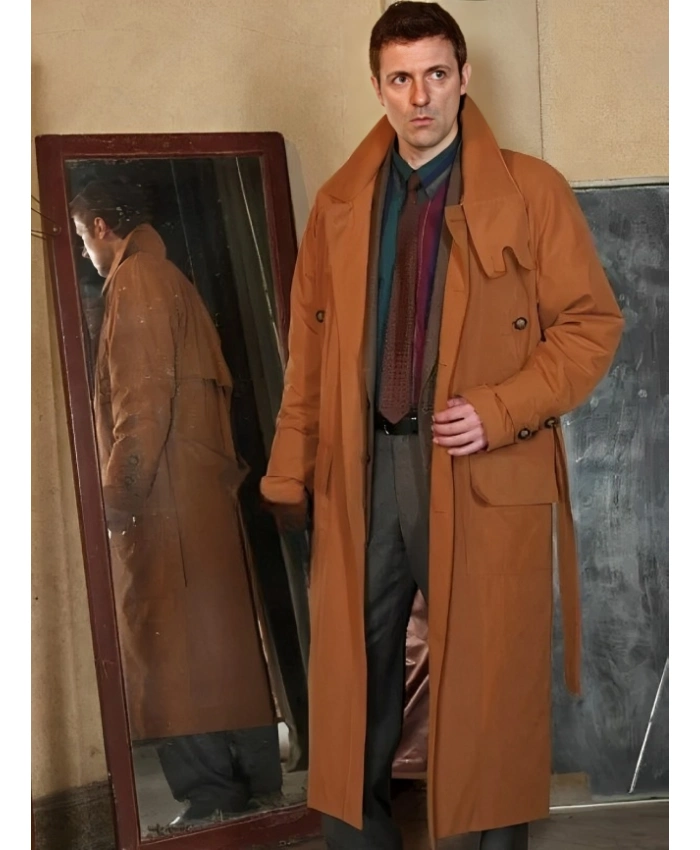 Harrison Ford Blade Runner 1982 Rick Deckard Brown Coat