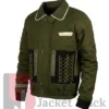 Harry Dean Stanton Alien Brett Nostromo Cotton Green Jacket