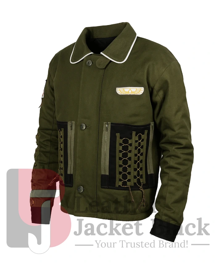 Harry Dean Stanton Alien Brett Nostromo Cotton Green Jacket