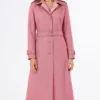 Harry Potter 2026 Aunt Petunia Dursley Pink Trench Coat Womens