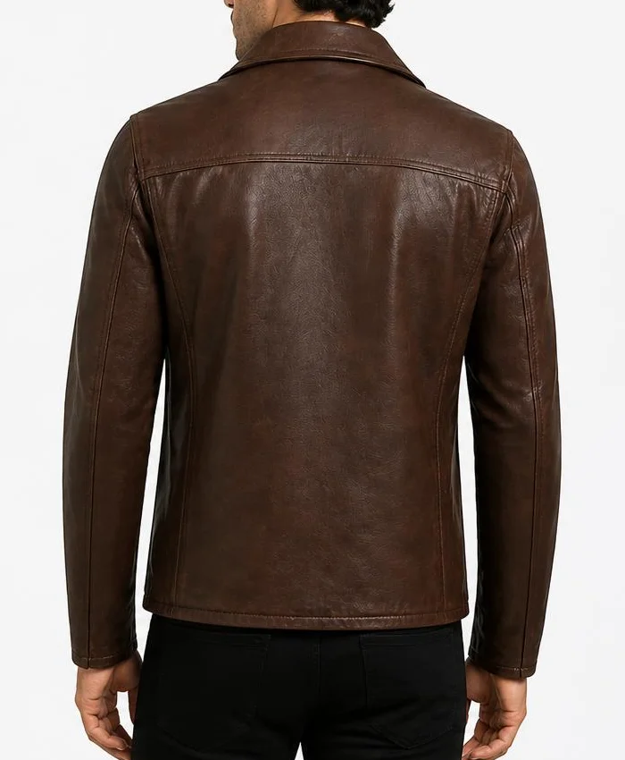 Harry Potter 2026 George Weasley Brown Bomber Jacket Men