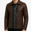 Harry Potter 2026 George Weasley Brown Bomber Jacket Mens
