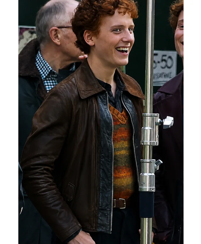 Harry Potter 2026 George Weasley Brown Bomber Jacket