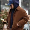 Harry Styles NYC Brown Jacket