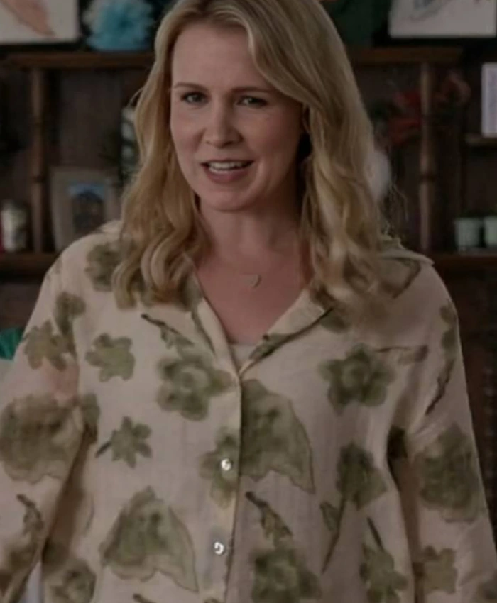 Hats Off To Love Ginna Claire Mason Print Shirt