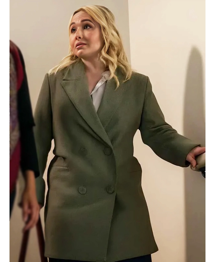 Hayden Panettiere Film Sleepwalker 2026 Sarah Pangborn Sarah Wool Coat