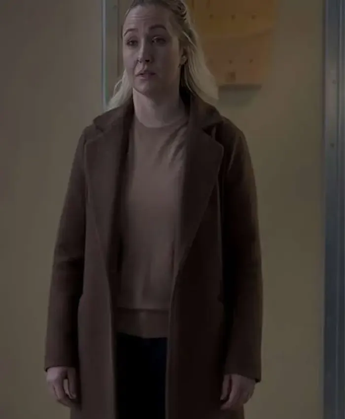 Hayden Panettiere Sleepwalker Brown Coat