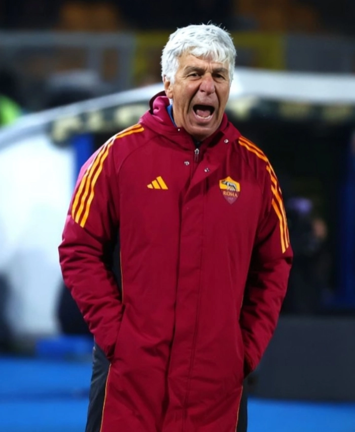 Gian Piero Gasperini Red Coat