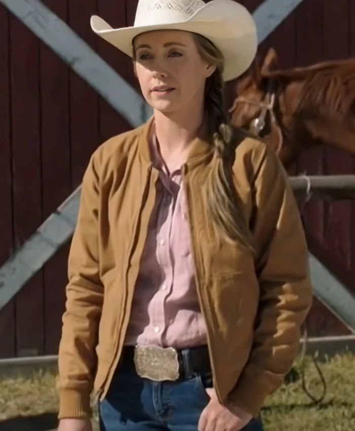 Heartland S19 Amy Fleming Suede Jacket
