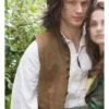 Heathcliff Wuthering Heights Movie 2026 Tom Hardy Brown Suede Vest
