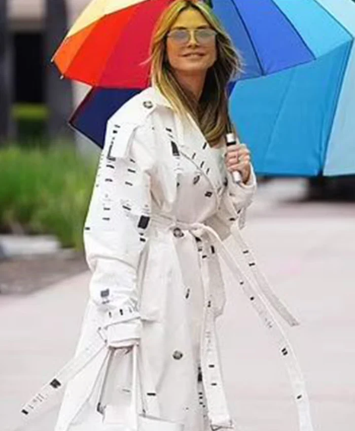 Heidi Klum Americas Got Talent Long Coat Buy Now