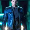 Henry Danger Jace Norman Blue Leather Jacket