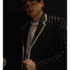 Hero Fiennes Tiffin TV Series Young Sherlock Sherlock Holmes Blue Striped Blazer