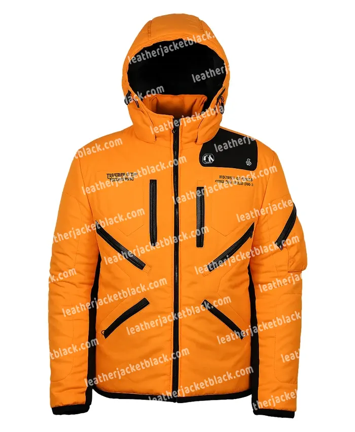 Hideo Kojima Death Stranding 2 Orange Jacket