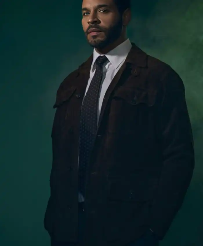 High Potential Adam Karadec Brown Suede Jacket