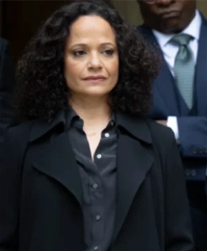 High Potential Judy Reyes Black Coat