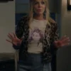 High Potential Kaitlin Olson Leopard Jacket