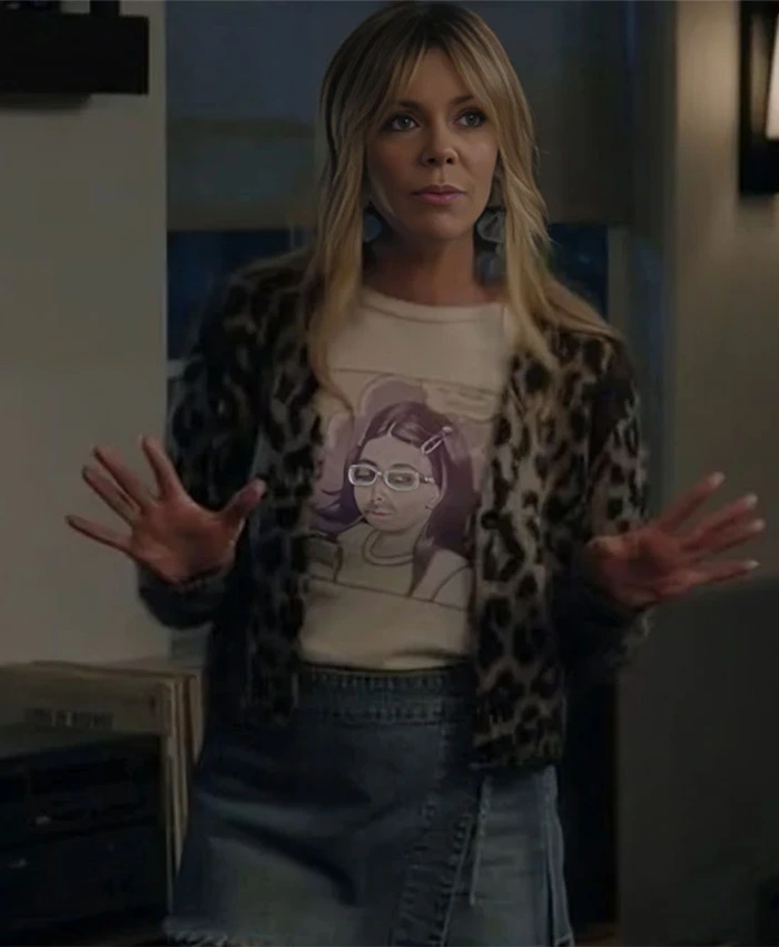 High Potential Kaitlin Olson Leopard Jacket
