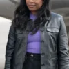 High Potential S01 Daphne Leather Jacket