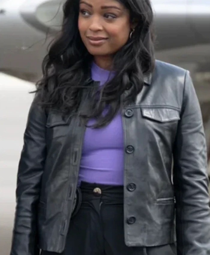 High Potential S01 Daphne Leather Jacket