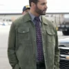 High Potential S01 Detective Karadec Suede Trucker Jacket