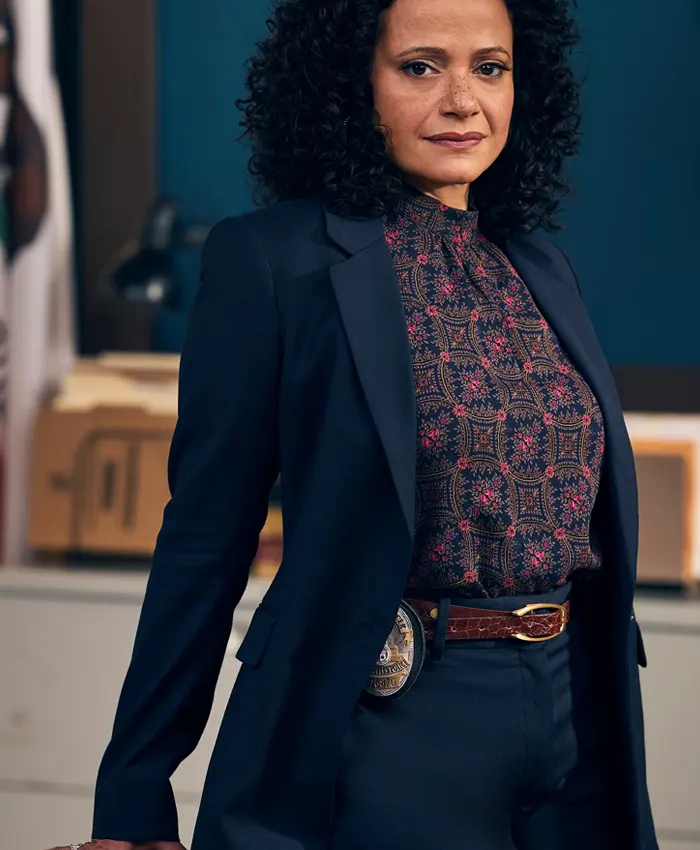 High Potential Selena Soto Blue Blazer