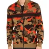 High School Musical Camo Sweater Wool Jacket