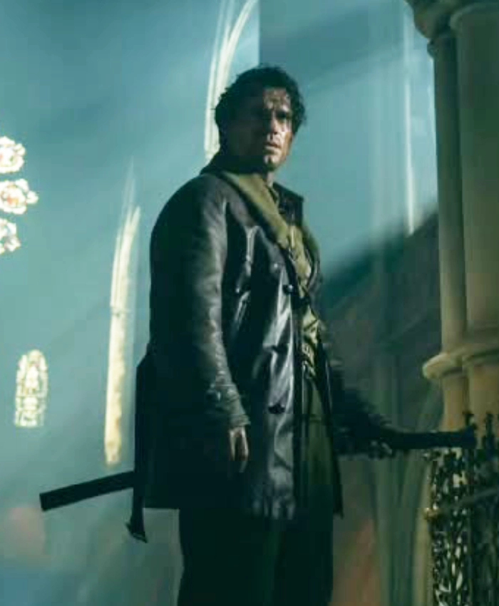 Highlander 2026 Henry Cavill Leather Coat