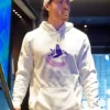 Hockey Fights Cancer Vancouver Canucks Purple Blue Logo White Pullover Hoodie