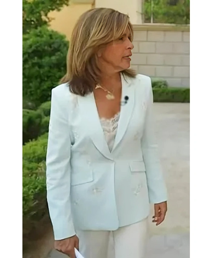 Hoda Kotb The Today Show Embroidered Blazer - Image 3