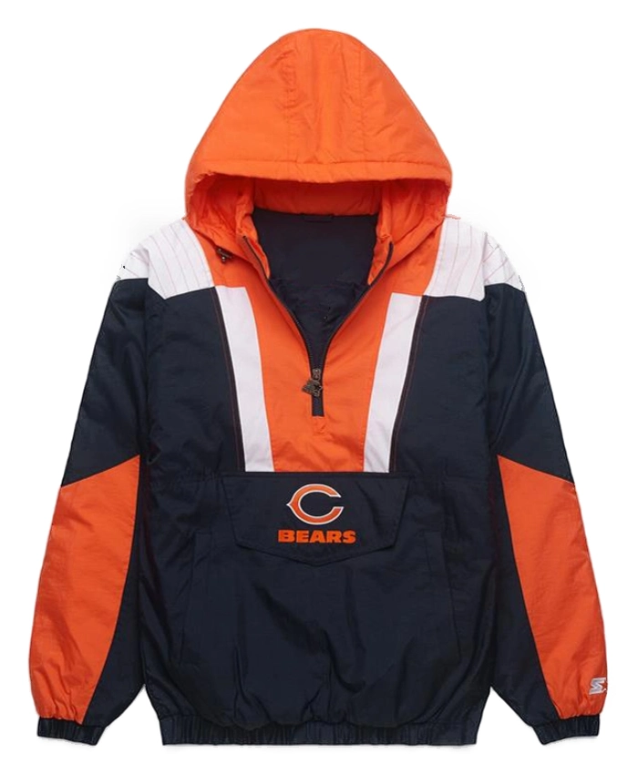 Homage X Starter Chicago Bears Starter Pullover Jacket