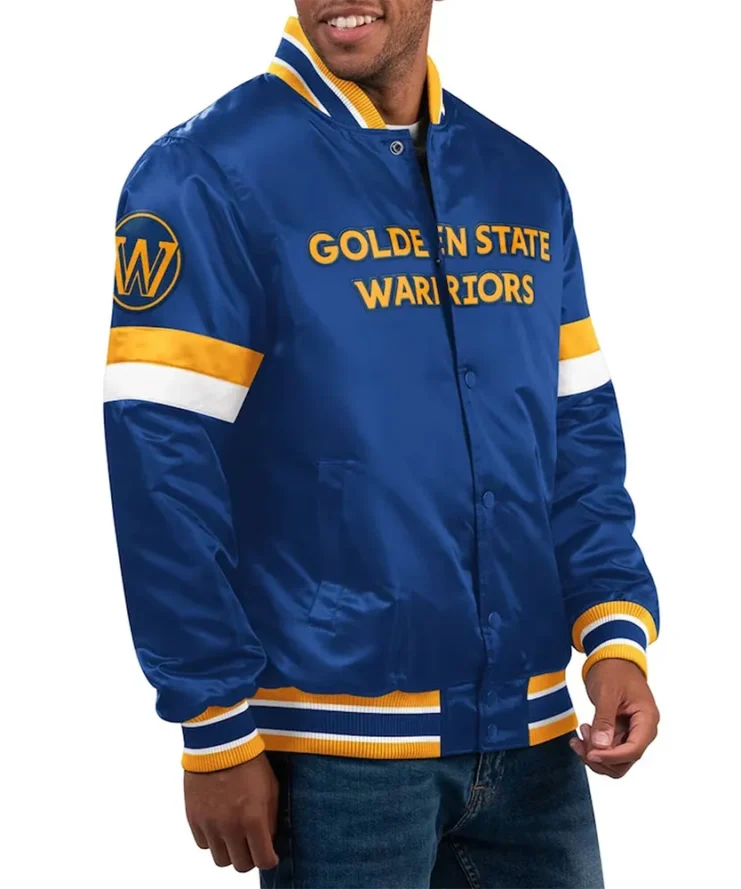 Home Game Golden State Warriors Royal Jacket