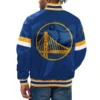 Home Game Golden State Warriors Royal Jacket Back