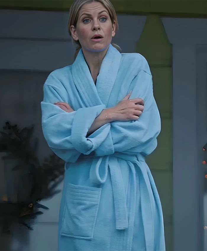 Home Sweet Christmas Candace Cameron Blue Robe