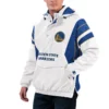 Home Team Golden State Warriors White Half Zip Jacket