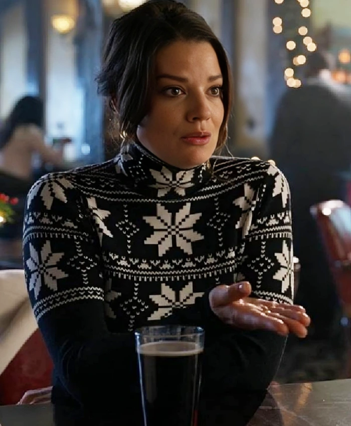 Hope Miller Film Merry Christmas Ted Cooper 2025 Kimberley Sustad Snowfall Sweater