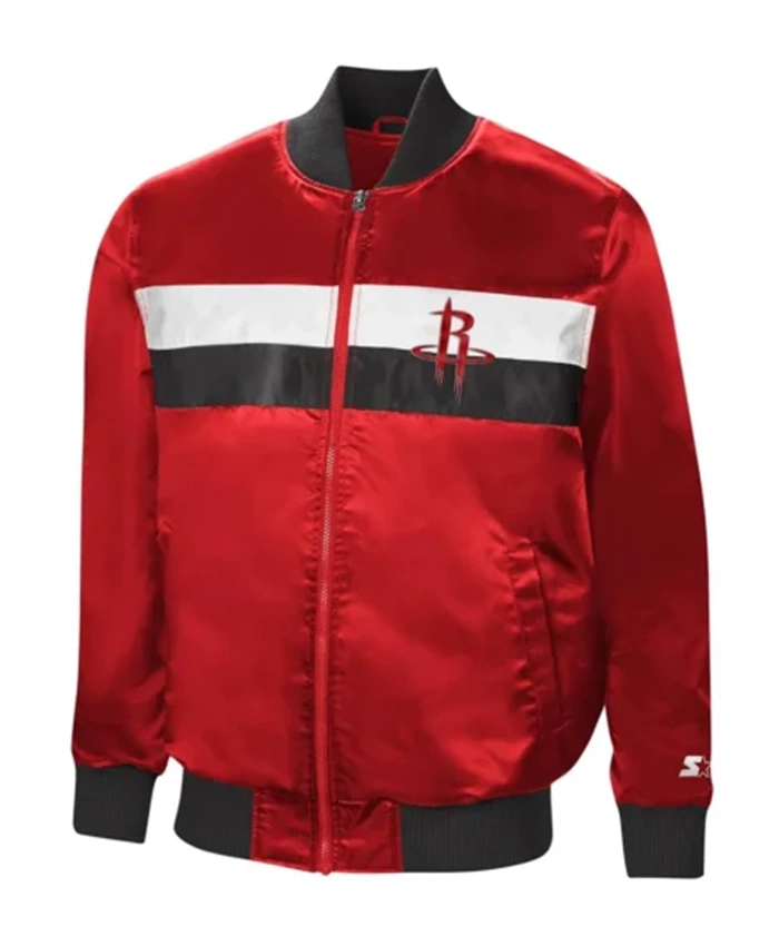 Houston Rockets Ambassador Red Bomber Jacket