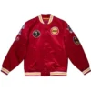 Houston Rockets Champ City Red Varsity Jacket