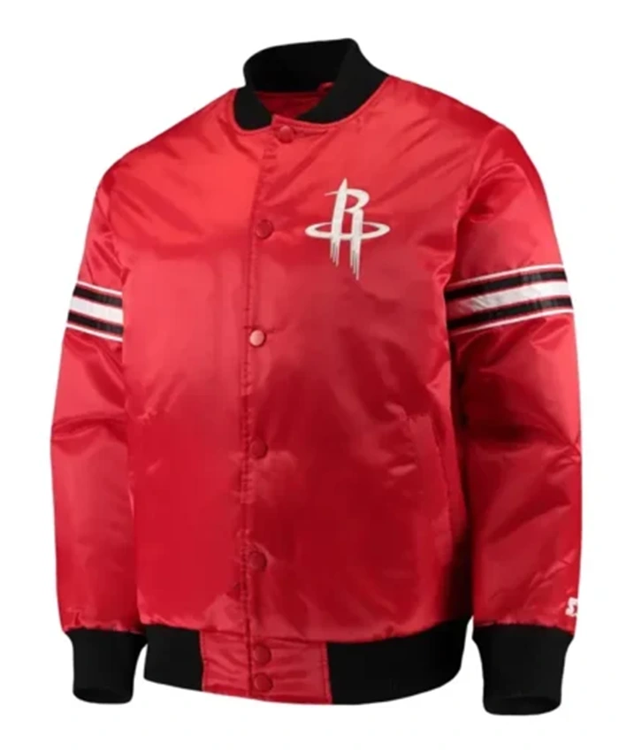 Houston Rockets The Draft Pick Red Varsity Jacket
