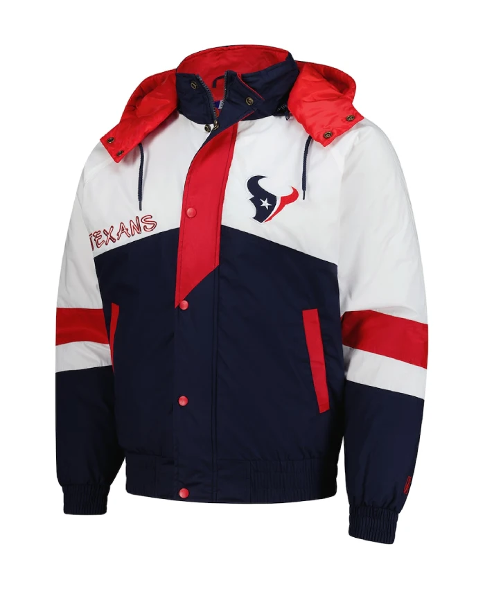 Houston Texans Shoulder To Shoulder Full Zip Raglan Jacket