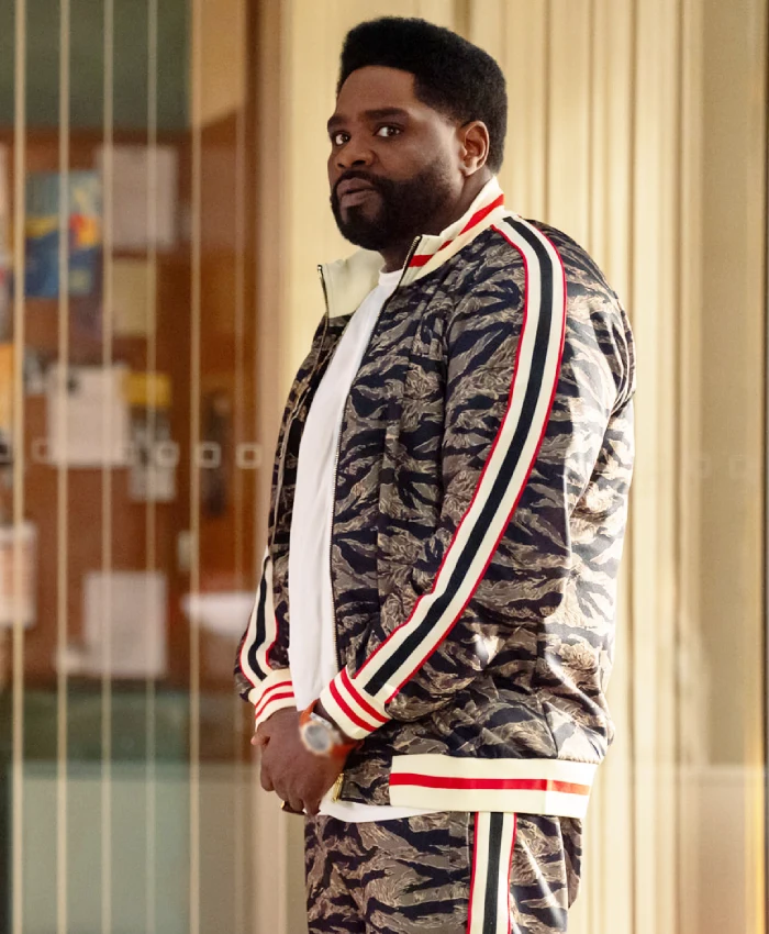 Howard Tiger Loot S03 Stripe Print Tracksuit